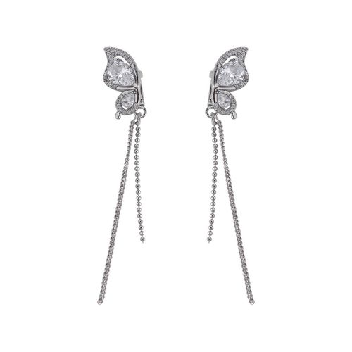 Adinkra Butterfly Ear-Huggers