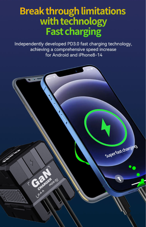 High-wattage fast charger