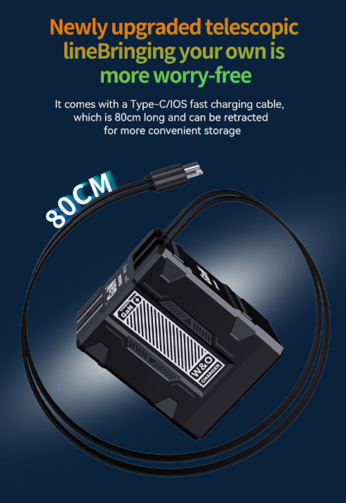 High-wattage fast charger