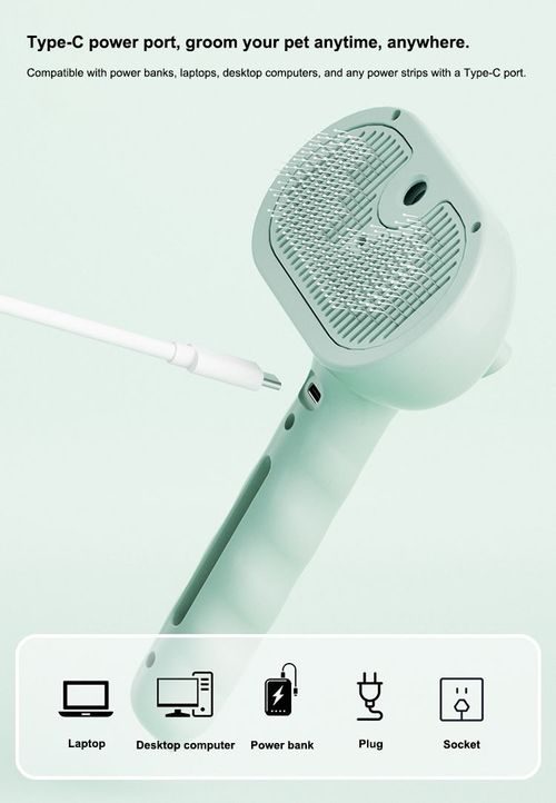 Steam Massage Pet Brush