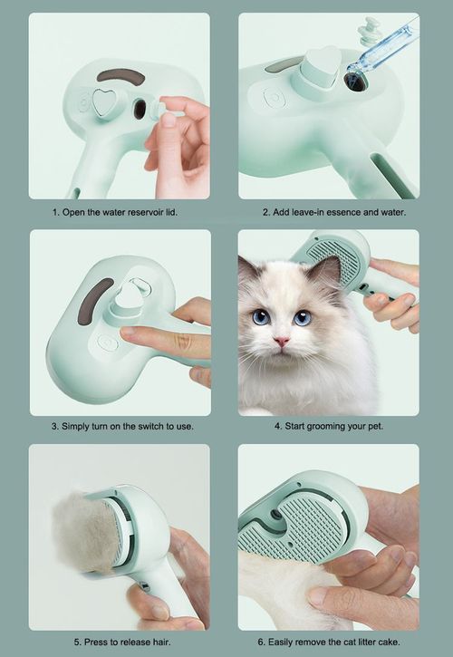 Steam Massage Pet Brush