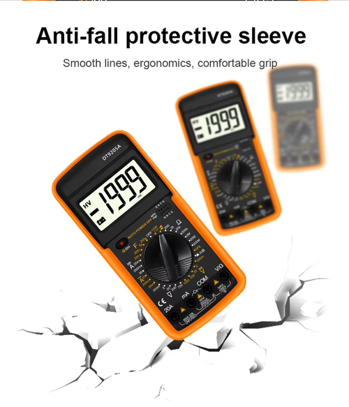 DT9205A Digital Multimeter – Compact & Smart for Electrical Checks