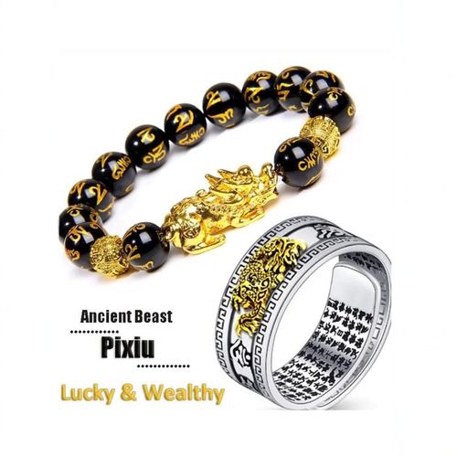 Large-dial three-eye steel strap men's wristwatch with blue light glass (in stock) + feather necklace, bracelet and ring.