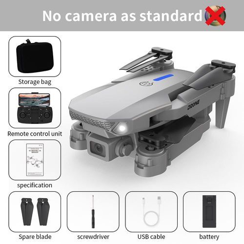 High Quality 2025 E88 Pro Drone E525 With Camera 4k HD Wide Angle Drone Real Time Transmission Beginner Foldable Mini E88 Drones