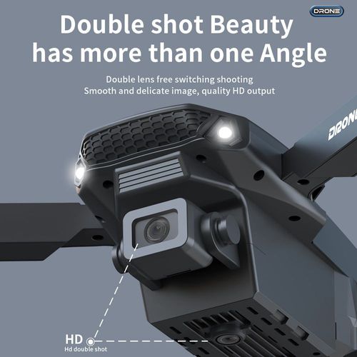 High Quality 2025 E88 Pro Drone E525 With Camera 4k HD Wide Angle Drone Real Time Transmission Beginner Foldable Mini E88 Drones