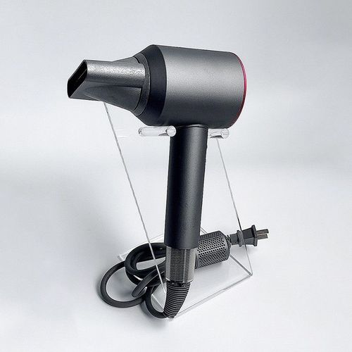 Custom Retail Store Acrylic Hair Dryer Display Stand | Wholesale Hair Dryer Holder Stand Display | Counter Hair Dryer Display