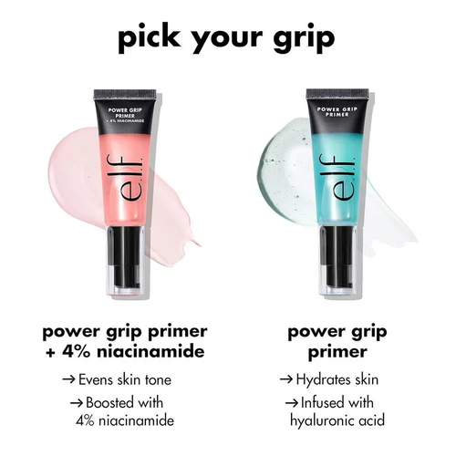 Elf Power Grip Primer Gel-based Moisturizing Face Primer for Firming Makeup Gel Front Isolation Light Texture Beauty