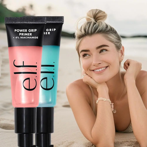 Elf Power Grip Primer Gel-based Moisturizing Face Primer for Firming Makeup Gel Front Isolation Light Texture Beauty