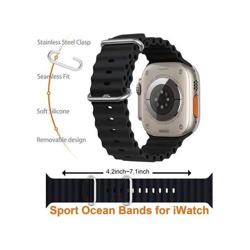 T800 Ultra Bluetooth Series 8 Smart Watch - Orange