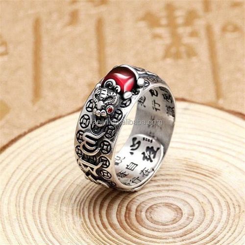 Hot Sell Simple Retro Vintage Pixiu Toad Rings Fashion Open Adjustable Rings Jewelry for Women Men