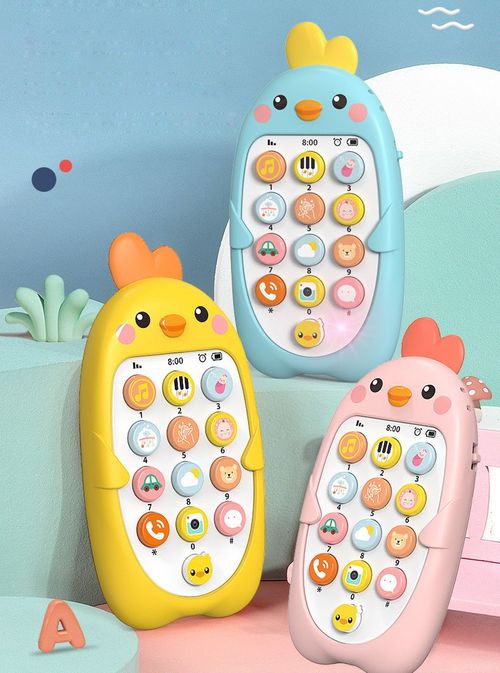 High Quality Unisex Chick S Early Education Teether Toy Plastic Play Product for 2 to 4 Years Old Hot Sale for Babies