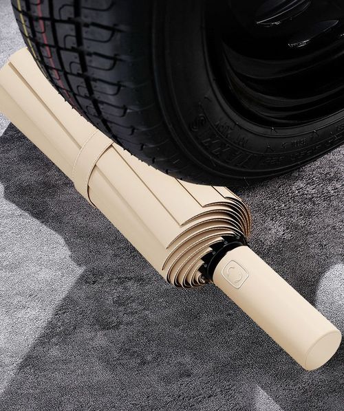 DD2223 Automatic  Sun Protection Umbrella Black Coating Folding Strong Windproof Rain Paraguas Outdoor UV Umbrella