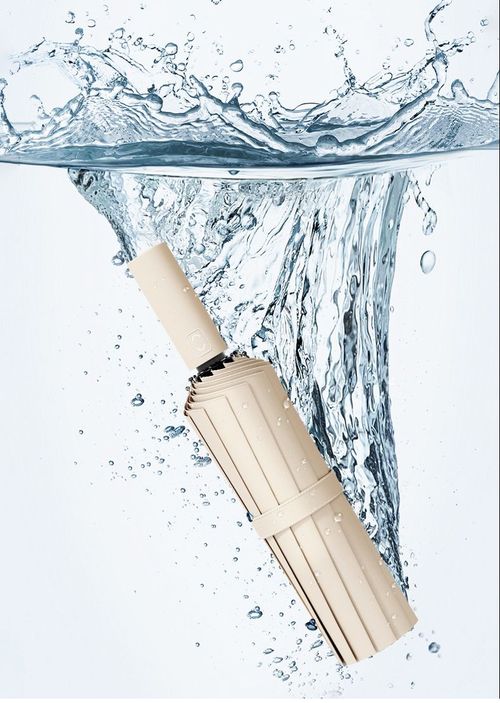 DD2223 Automatic  Sun Protection Umbrella Black Coating Folding Strong Windproof Rain Paraguas Outdoor UV Umbrella