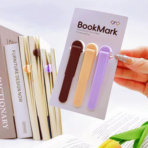 Delicate DIY Silicone Bookmark Clip – Limited Buy One Get One Free, 6 Random Colors