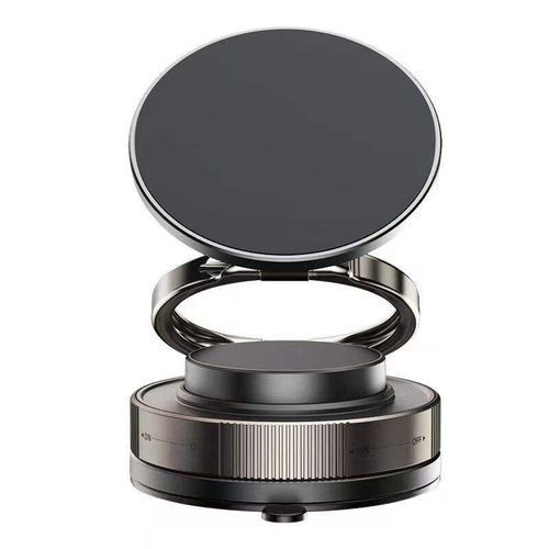 Bestselling Vacuum Magnetic Phone Holder — Suitable for Home, Work, Travel and Other Scenarios, Foldable & Portable, 360° Rotatable, Made of Zinc Alloy and ABS