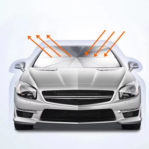 Popular Car Sunshade – Front Windshield Sun Blocker for Heat & Sun Protection