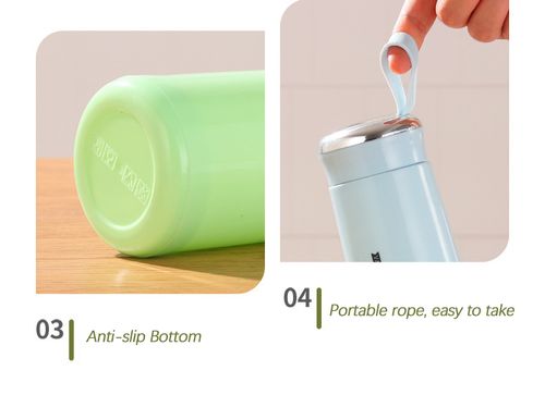 Creative Water Bottle Simple Department Store Wholesale 2023 New Nice Glass Linerstudent Bottle Advertising Gift Thermos Bottle