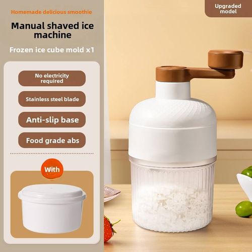 Bestselling Manual Ice Shaver – No Power Needed, Great for Stalls & Home