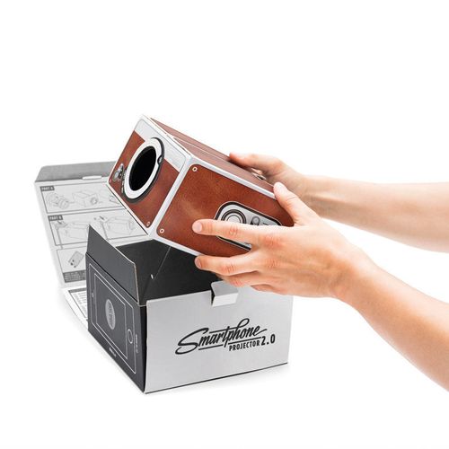 Wholesale Smartphone Home Theater Retro Camera Design Portable Mobile Phone Projector