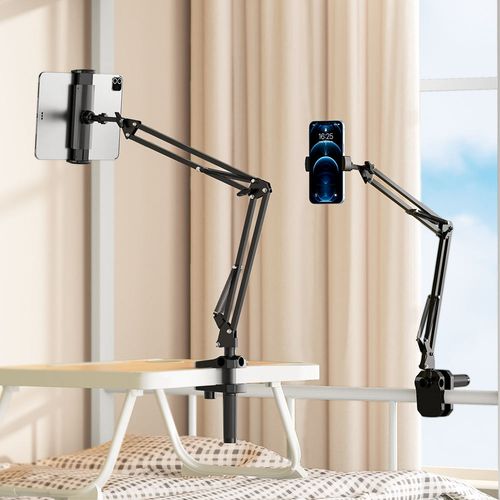 3-Section Bedside Mechanical Arm Phone & Tablet Stand