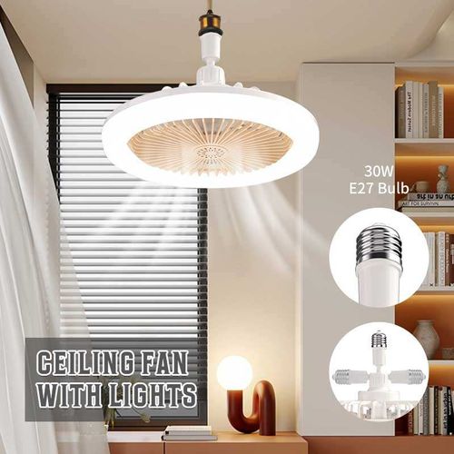 Modern Ceiling Fan with LED Light & Remote – Stylish, Bright & Convenient