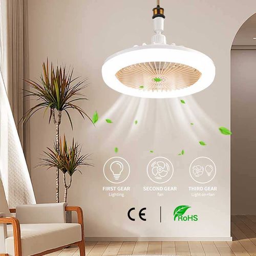 Modern Ceiling Fan with LED Light & Remote – Stylish, Bright & Convenient