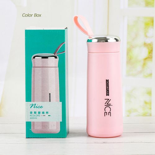 Creative Water Bottle Simple Department Store Wholesale 2023 New Nice Glass Linerstudent Bottle Advertising Gift Thermos Bottle