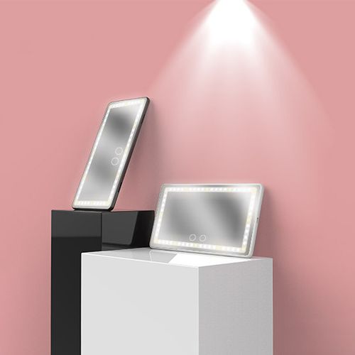 Popular Car Sun Visor Vanity Mirror – LED Light, Shatter-Resistant, High-Definition (Car Interior Accessory)