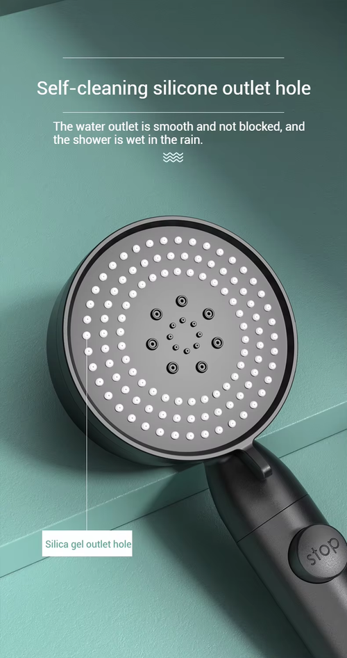 Black Warrior Soft-Spike Shower Head – Refresh All Summer