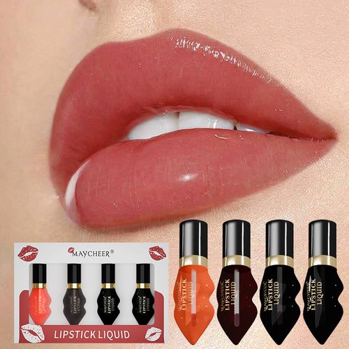 MAYCHEER 4-Piece Lip Gloss Set – Hydrating Hues That Make Your Smile Shine