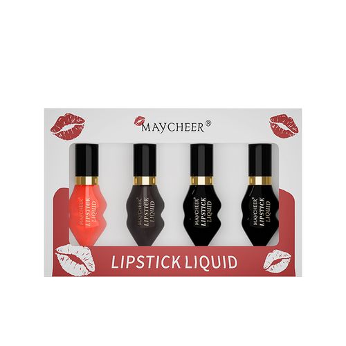 MAYCHEER 4-Piece Lip Gloss Set – Hydrating Hues That Make Your Smile Shine