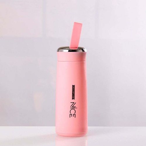 Creative Water Bottle Simple Department Store Wholesale 2023 New Nice Glass Linerstudent Bottle Advertising Gift Thermos Bottle