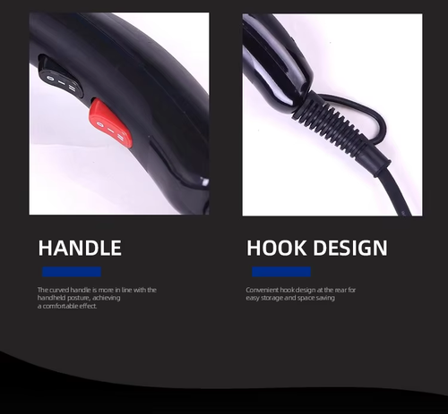 New Blue Light Hair Dryer – Fast-Drying for Home & Salon Use