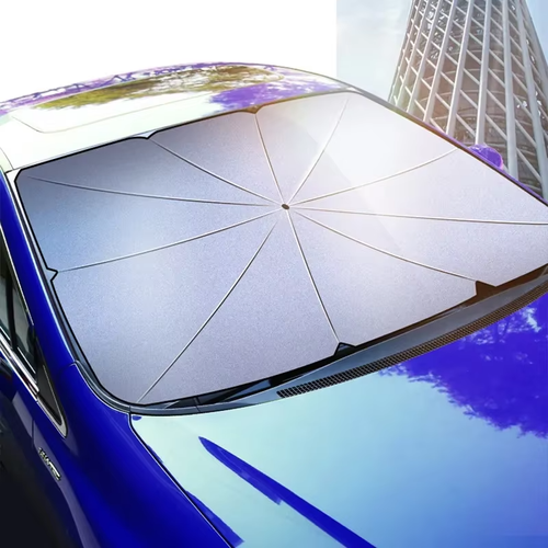Popular Car Sunshade – Front Windshield Sun Blocker for Heat & Sun Protection