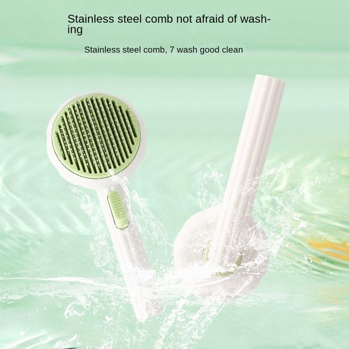 Popular Pumpkin Pet Comb – Silicone & Plastic Grooming Tool for Dogs & Cats (Boxed)