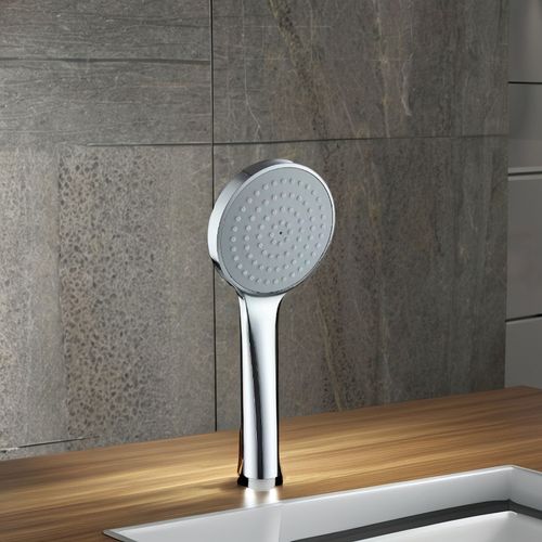 Modern German ABS Chrome Material Hand Shower Water Saving Feature for Hotels and Furniture
