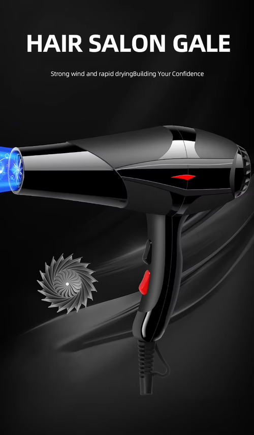 New Blue Light Hair Dryer – Fast-Drying for Home & Salon Use