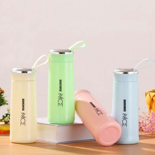 Creative Water Bottle Simple Department Store Wholesale 2023 New Nice Glass Linerstudent Bottle Advertising Gift Thermos Bottle