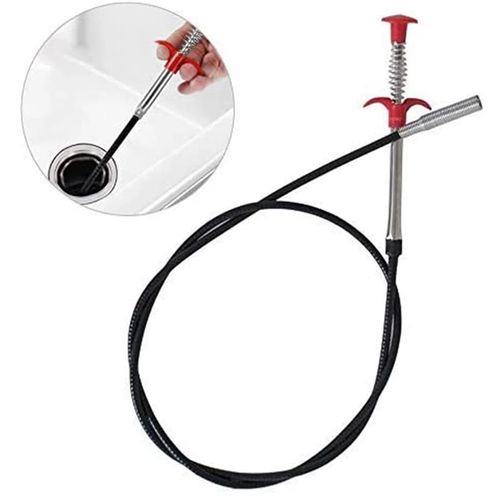 Sink Claw Pick up Kitchen Cleaning Tools Pipeline Dredge Sink Hair Brush Cleaner Bend Toilet Removal