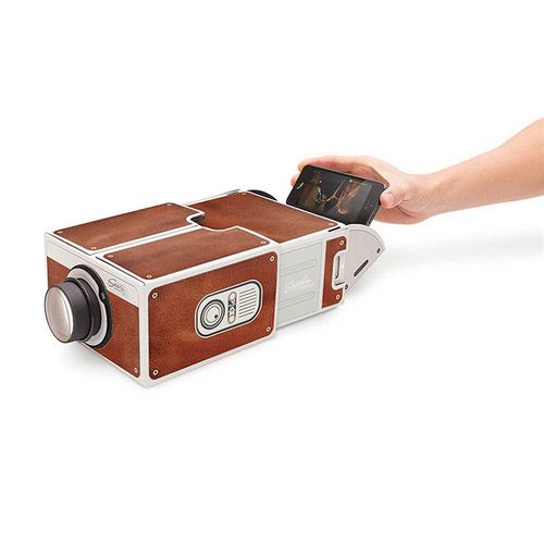 Wholesale Smartphone Home Theater Retro Camera Design Portable Mobile Phone Projector
