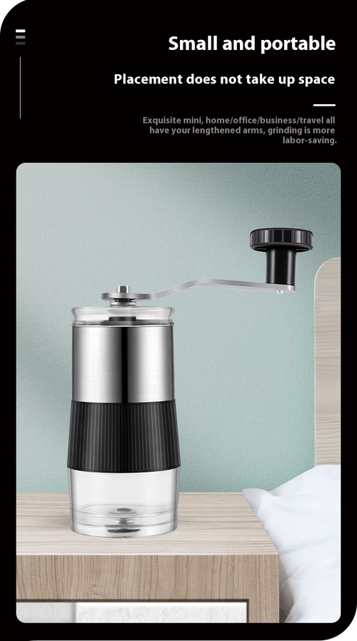 New Manual Coffee Grinder – Compact & Handy for Fresh Brews
