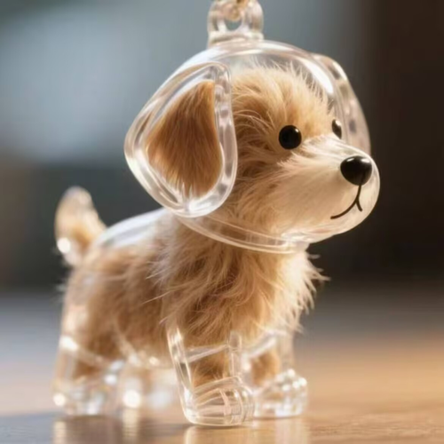 Popular Pet Hair Storage Capsule – Cute Transparent Pendant for Dogs & Cats (Buy One, Get Two Free)