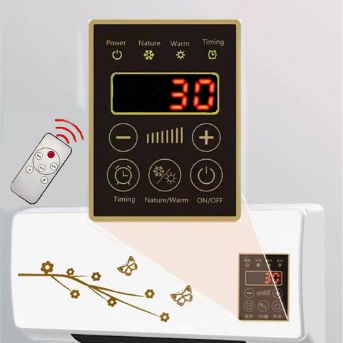 House Hold Heater Smart Type PTC Wall Mounted Electric Fan Heater Tube Room Portable Heater