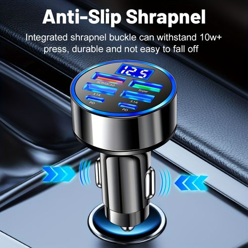 6-in-1 Car Fast Charger