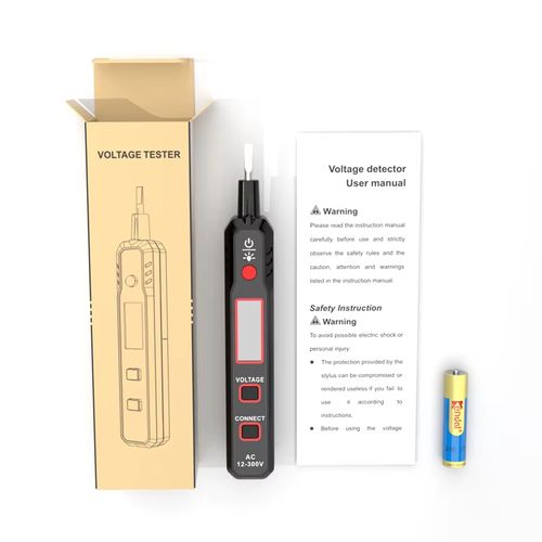 Electronic digital display test pen