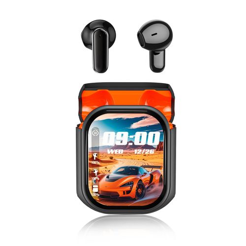 NE20 Touchscreen Wireless Earbuds, 4-Mic ENC Call Noise Reduction, AI Translation, for Business Sports Cycling