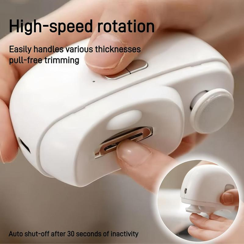 Automatic Electric Nail Clipper with Nail Polisher – Safe