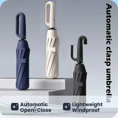 Buckle-type sun protection and UV protection automatic umbrella