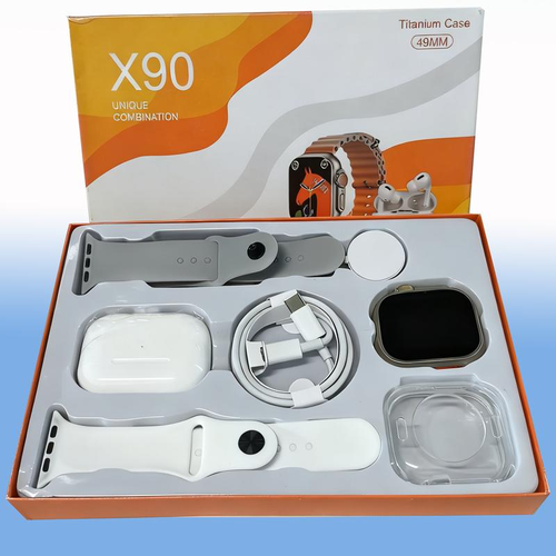 X90 6-in-1 Smartwatch Combo Set