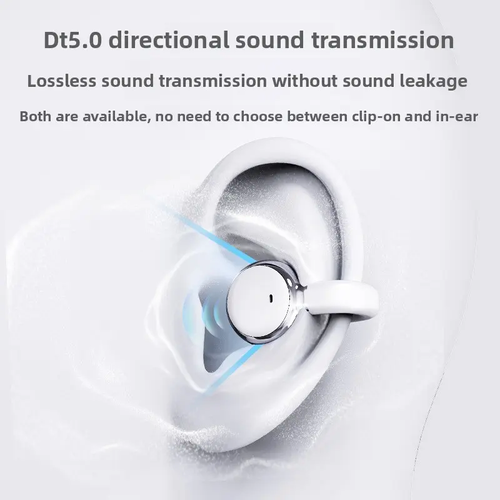 New two-in-one ear clip high stereo in-ear wireless earbuds